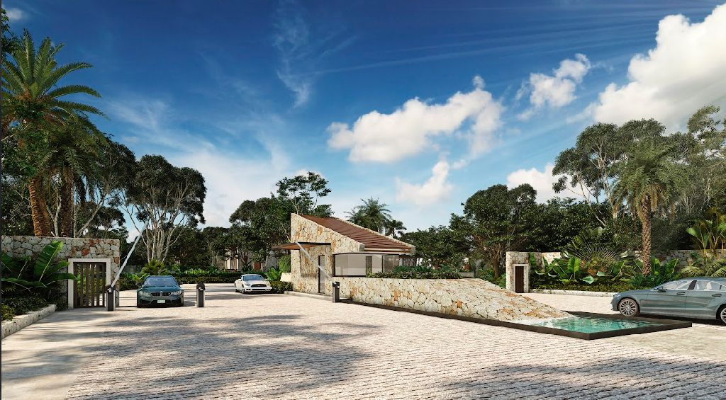 5 de 19: Caseta de entrada con vigilancia