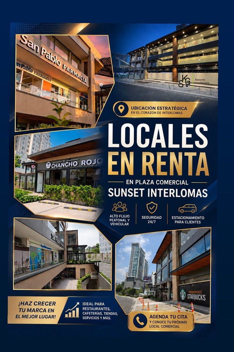 Locais Comerciais e Ilhas para Alugar – Sunset Interlomas, foto 1 de 13