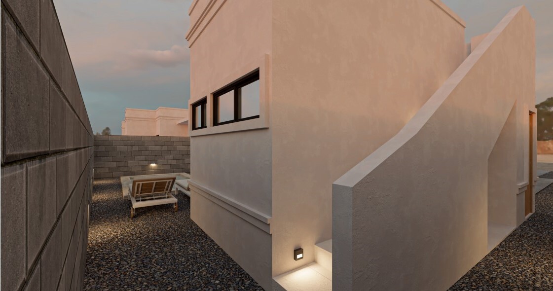 7 of 22: Acceso al Rooftop Terrace