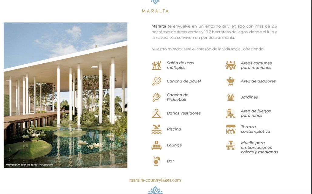 4 de 9: Amenidades Maralta