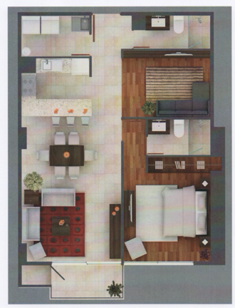 15 de 15: Plano departamento