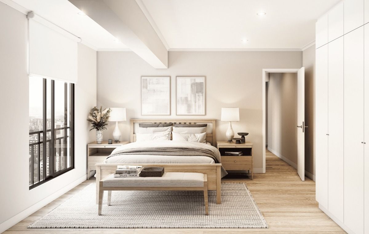 5 de 8: Habitación principal moderna y acogedora