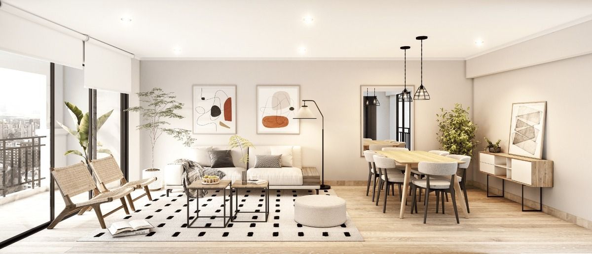 6 de 8: Sala comedor con acabados de lujo