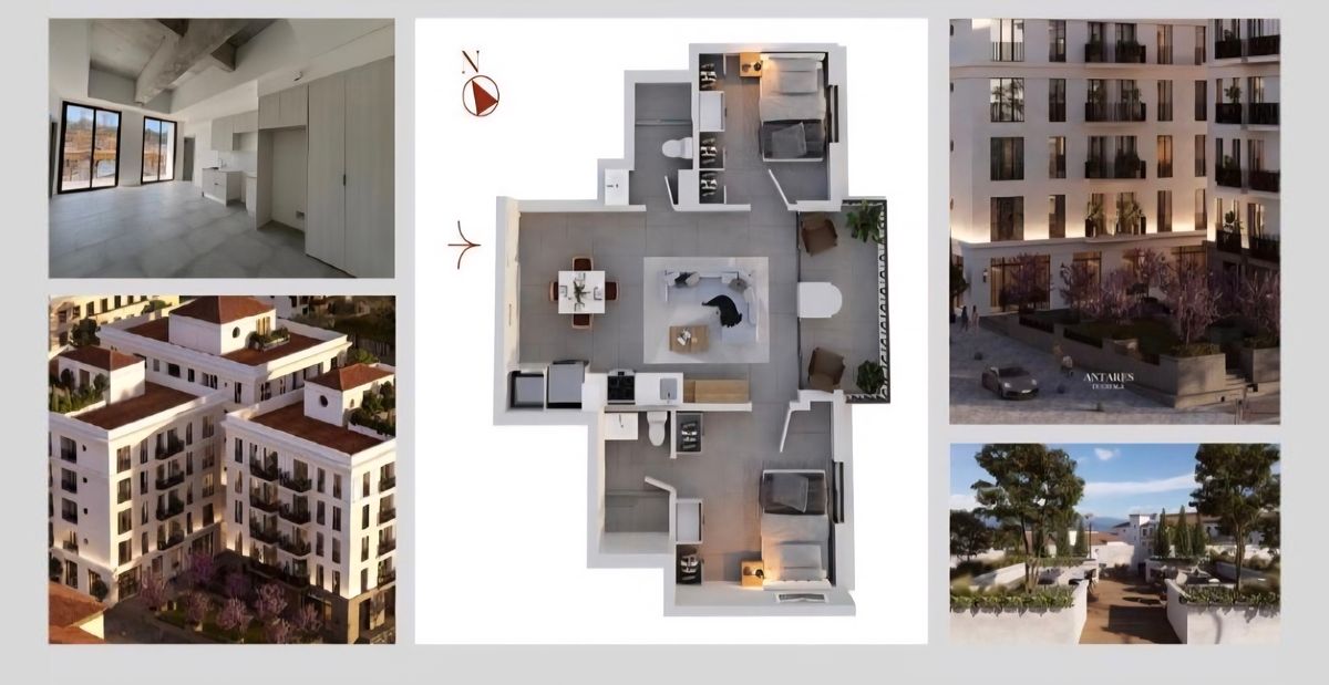 7 de 7: planos apartamento y edificio