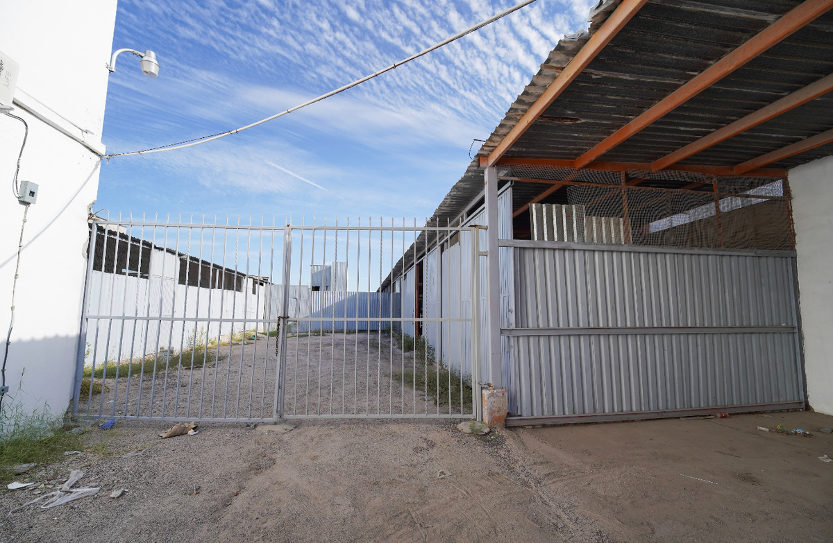 8 de 11: Acceso desde boulevard las Garzas a bodegas