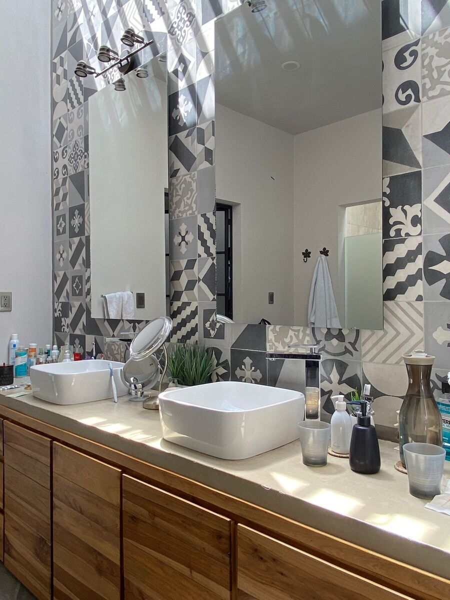 14 of 14: Baño doble ovalin