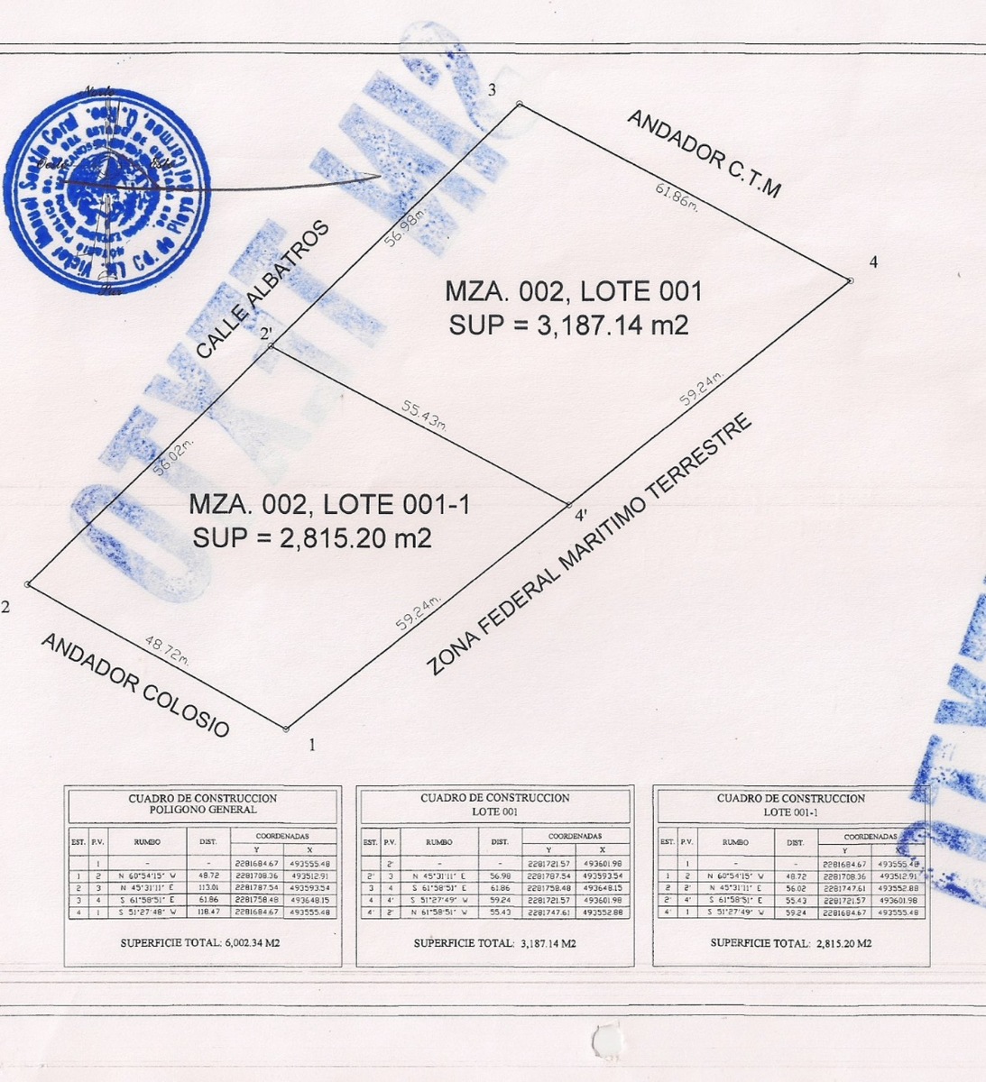 3 de 4: Subdivisión de predios