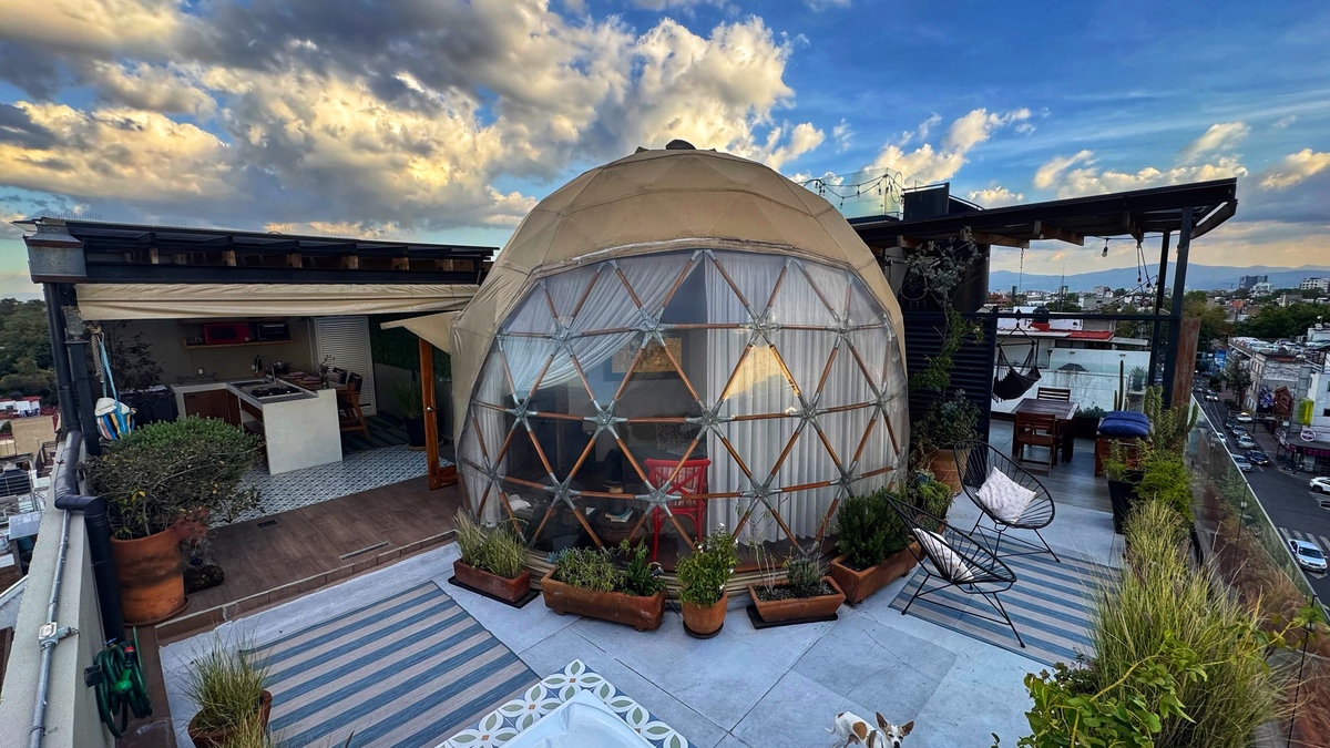 15 of 23: GLAMPING GEODÉSICO