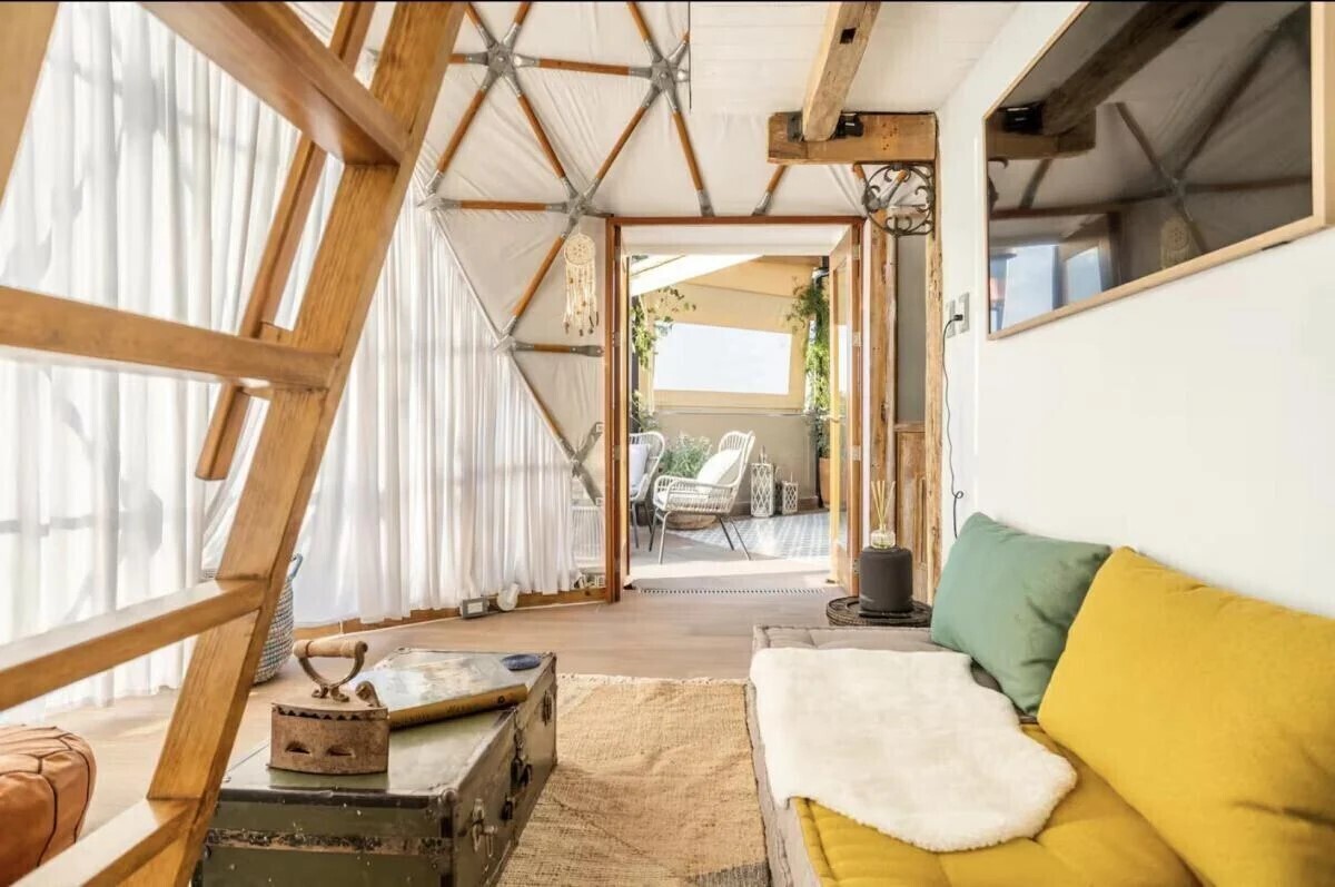 22 of 23: INTERIOR GLAMPING