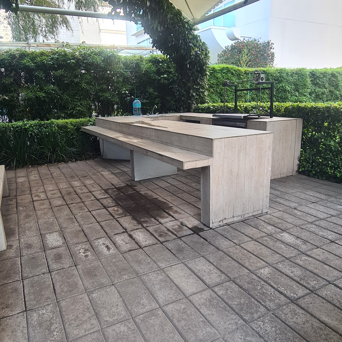 10 de 12: Asador en área comun