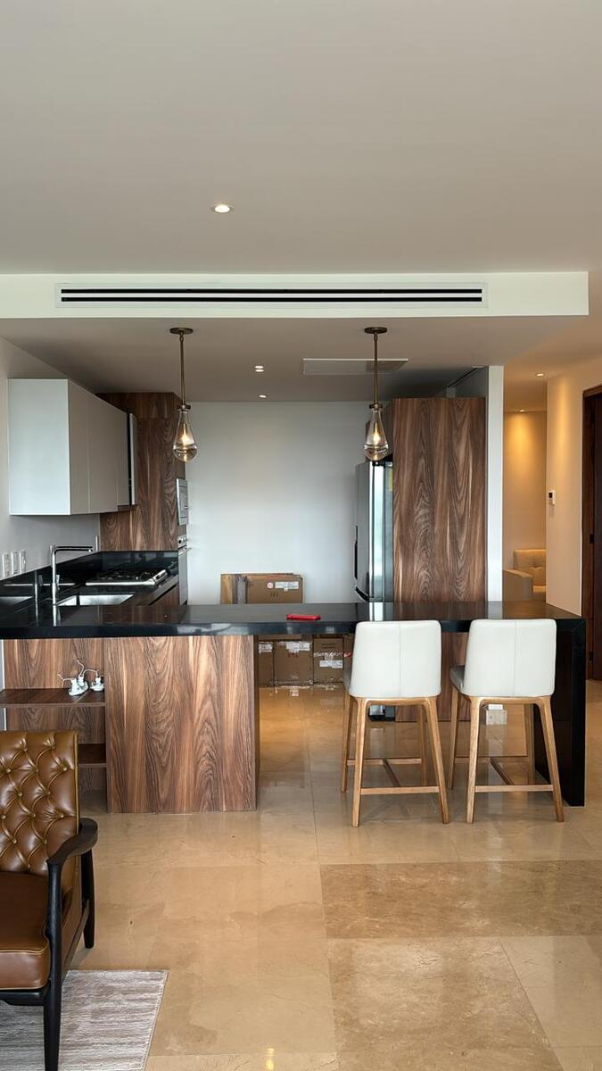 8 de 29: Deparatmento amueblado nuevo en renta  Aantal Puerto Cancun