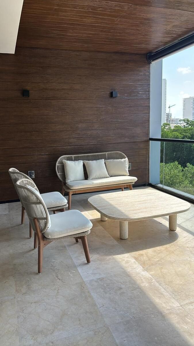 17 de 29: Deparatmento amueblado nuevo en renta  Aantal Puerto Cancun