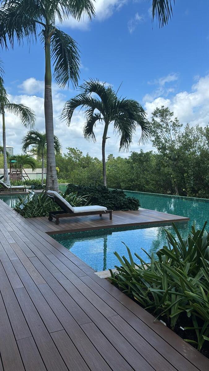 25 de 29: Deparatmento amueblado nuevo en renta  Aantal Puerto Cancun