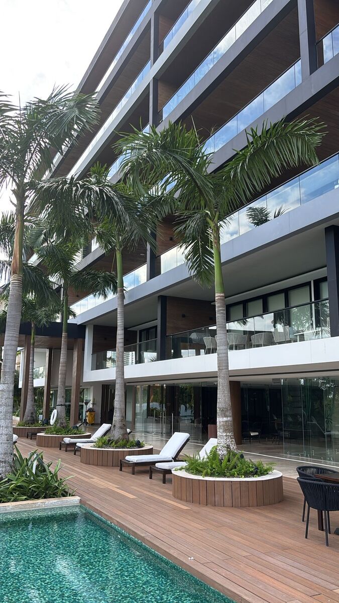 29 de 29: Deparatmento amueblado nuevo en renta  Aantal Puerto Cancun