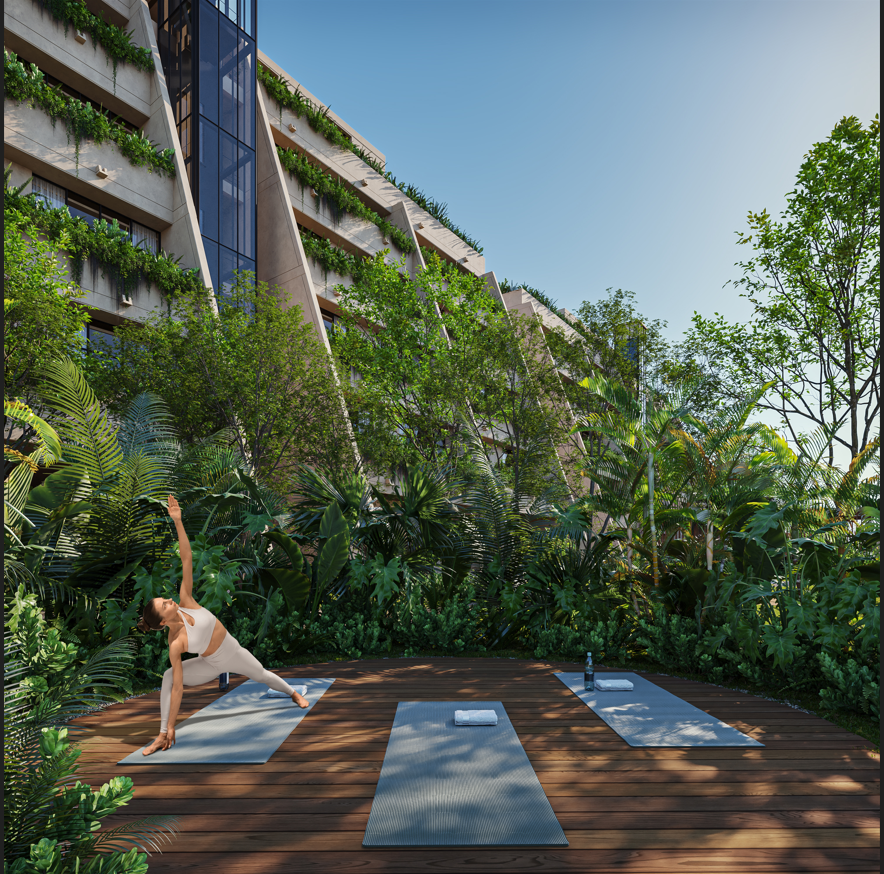 13 de 15: Área de Yoga