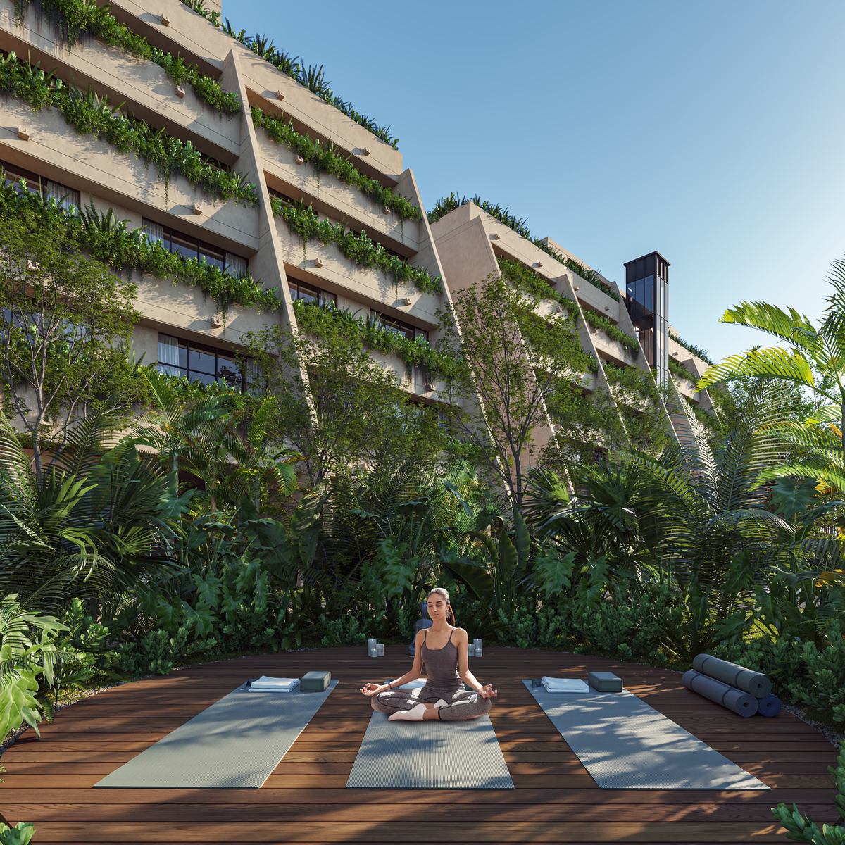 12 of 15: Área de Yoga