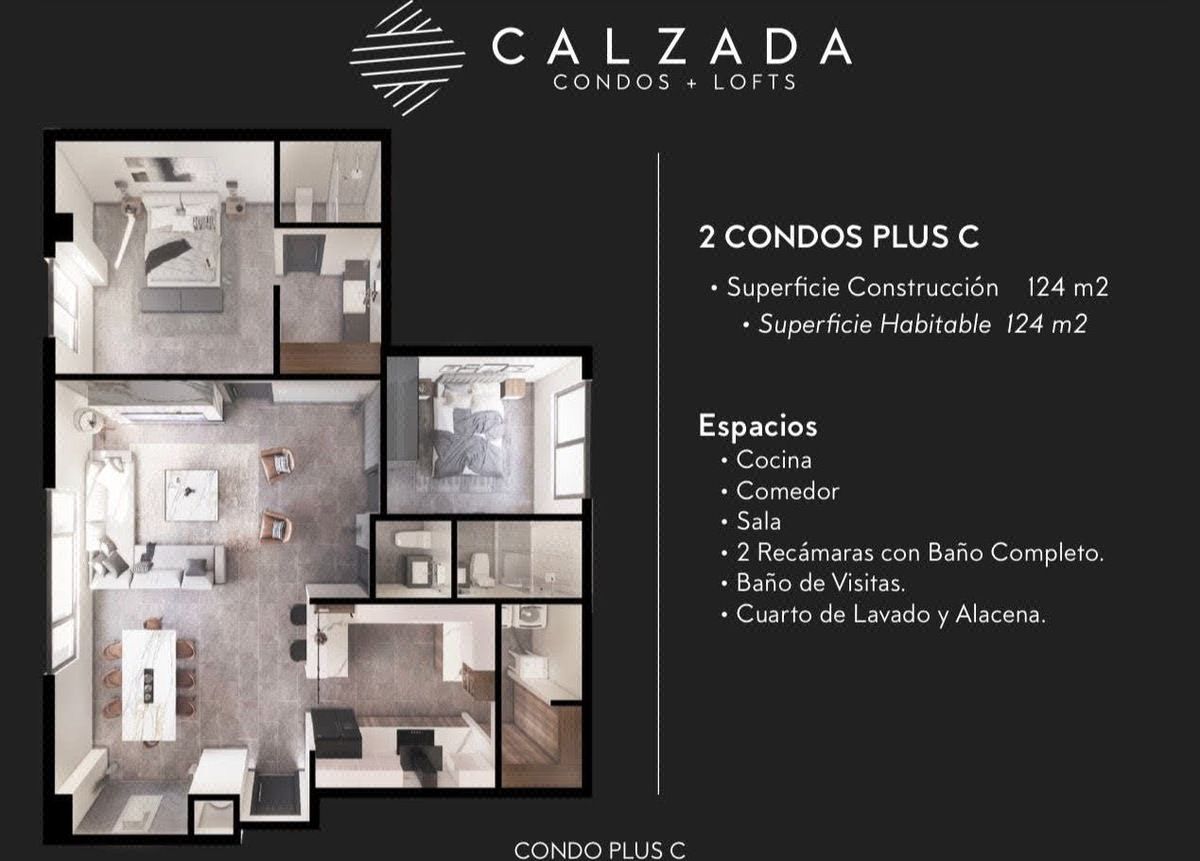 Calzada modelo Condo Plus C