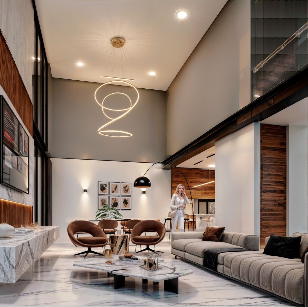 3 of 5: Sala y Comedor