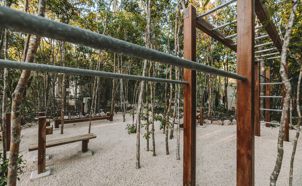 17 of 18: Common Tulum Jungle Gym