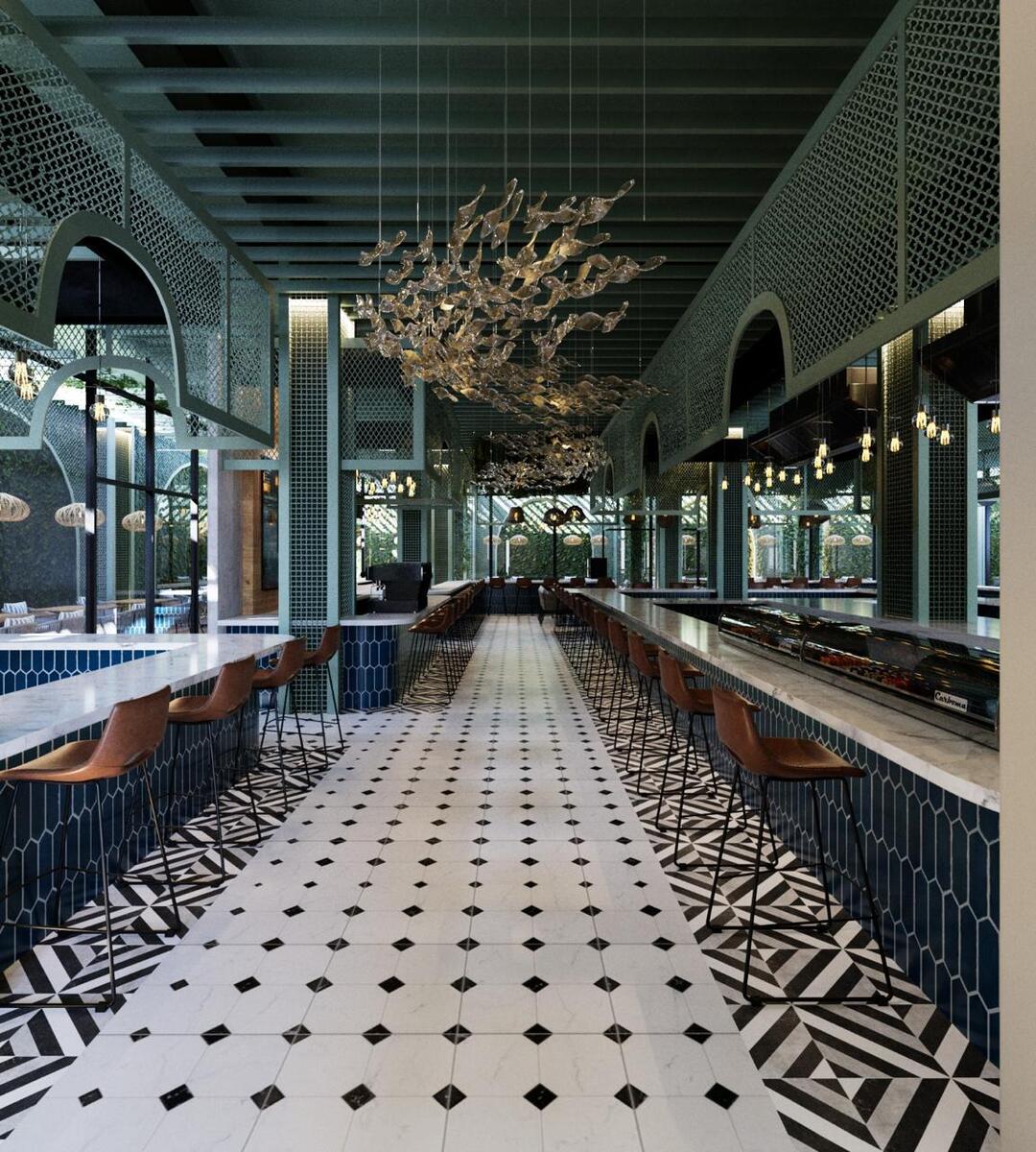 4 of 14: Hasta 7 cocinas distintas..