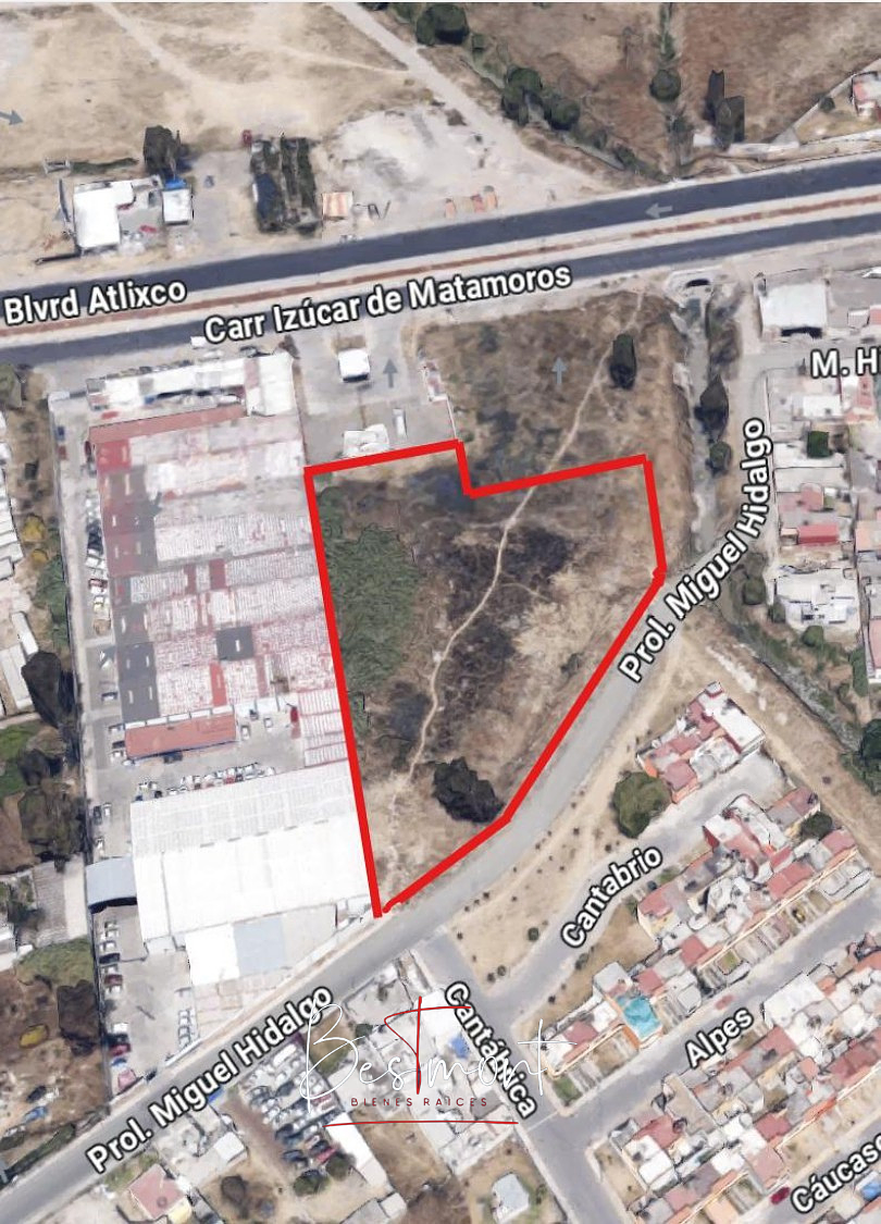 2 de 5: Imagen satelital de terreno