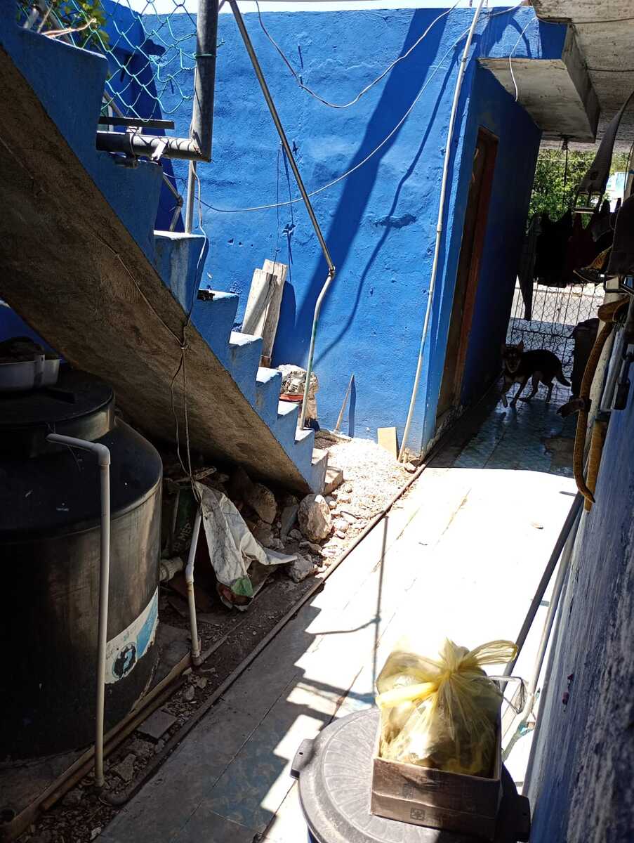 14 of 20: ESCALERA EXPERIOR Y PASILLO