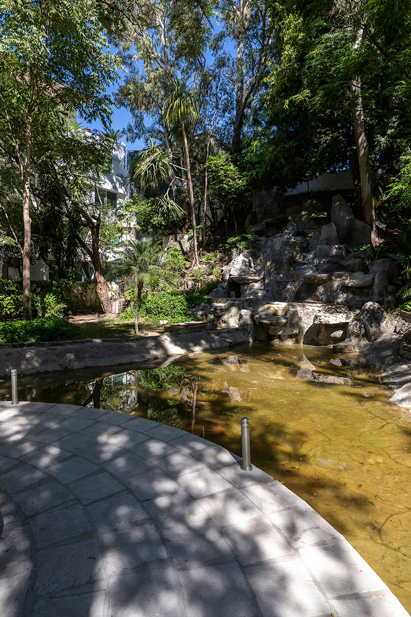 19 de 23: Cañada con fuente rocosa