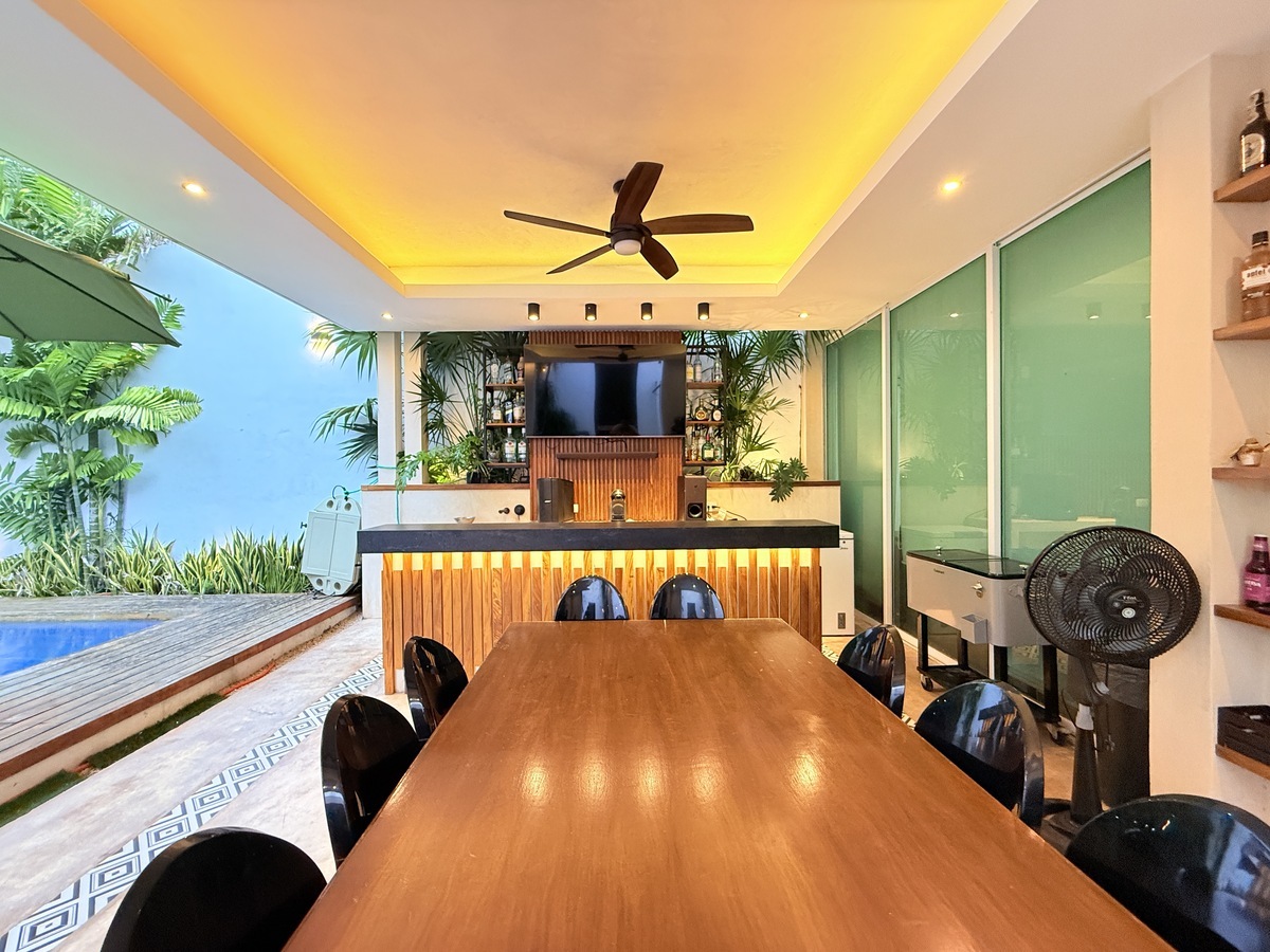 13 de 13: Terraza Techada y Alberca