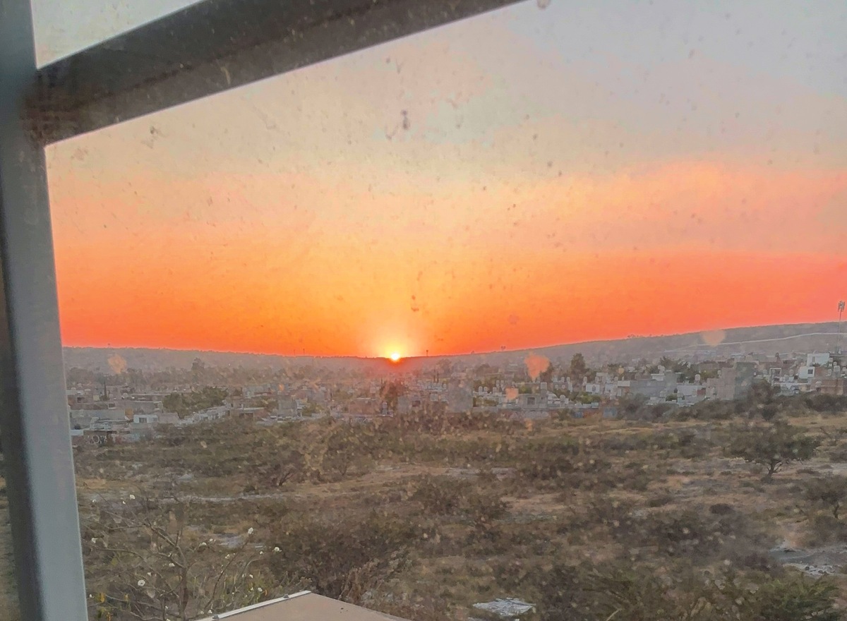 10 of 20: Hermosos atardeceres desde la ventana