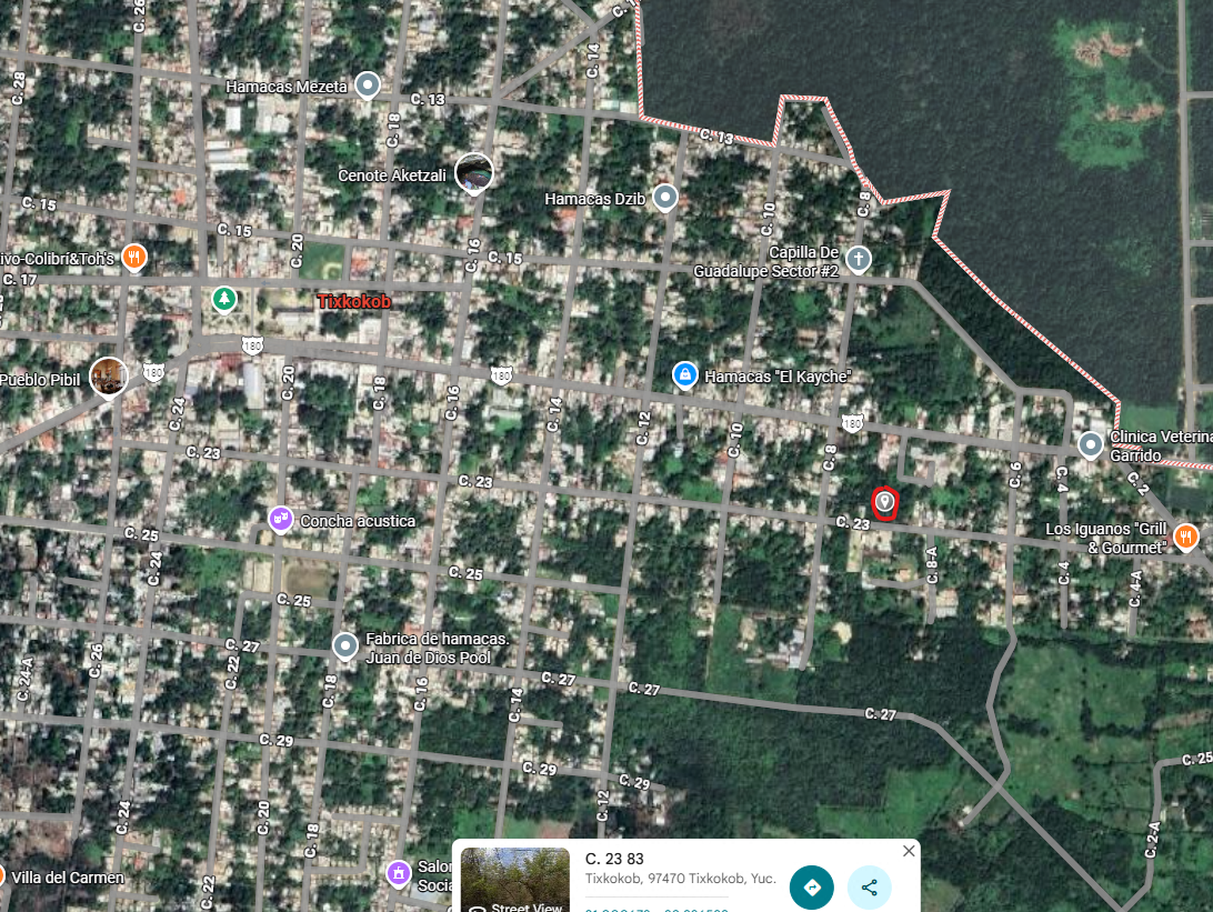 Terreno en venta en Tixkokob