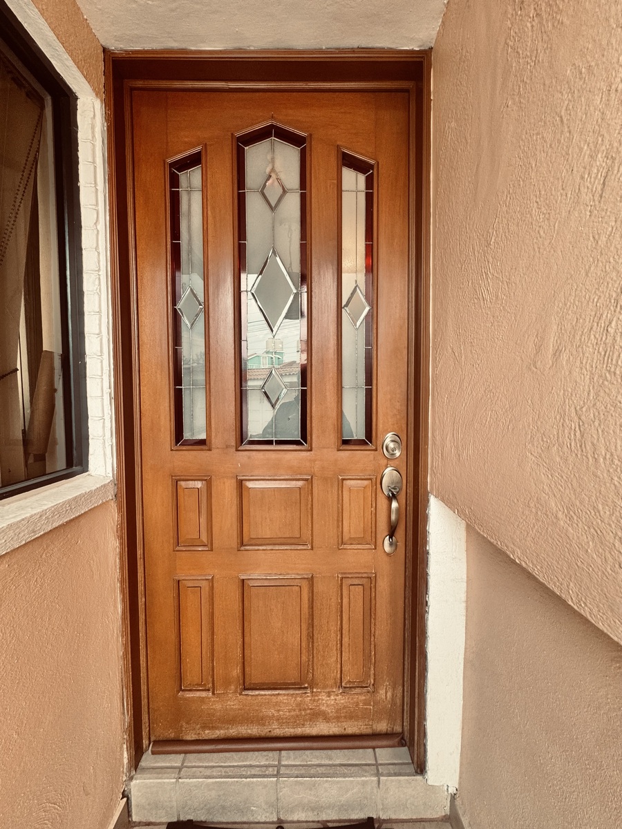 3 de 50: Puerta Principal entablerasa con ememplomados