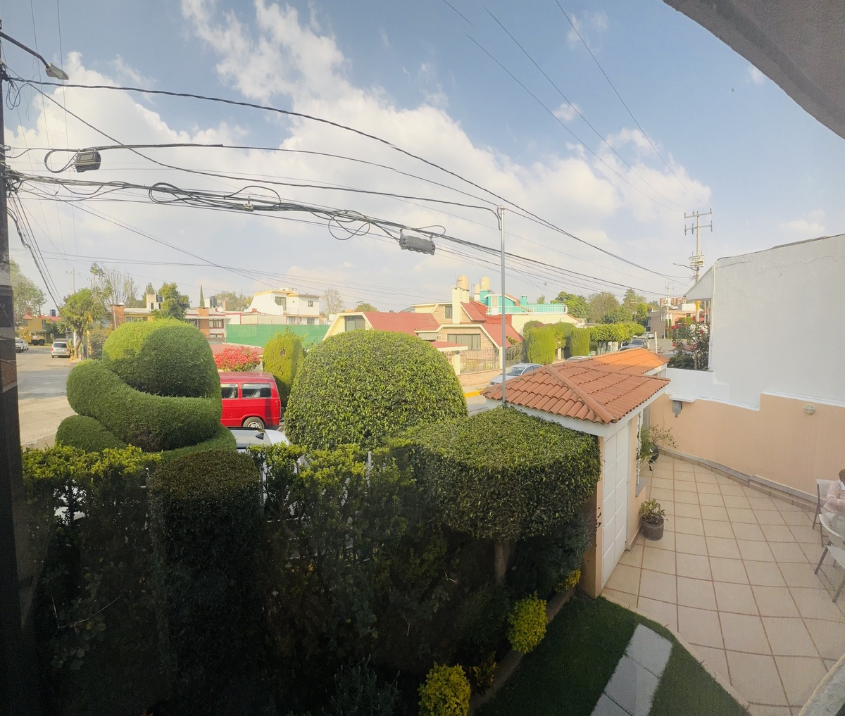 30 de 50: Vista a su jardin desde el bay window de la master