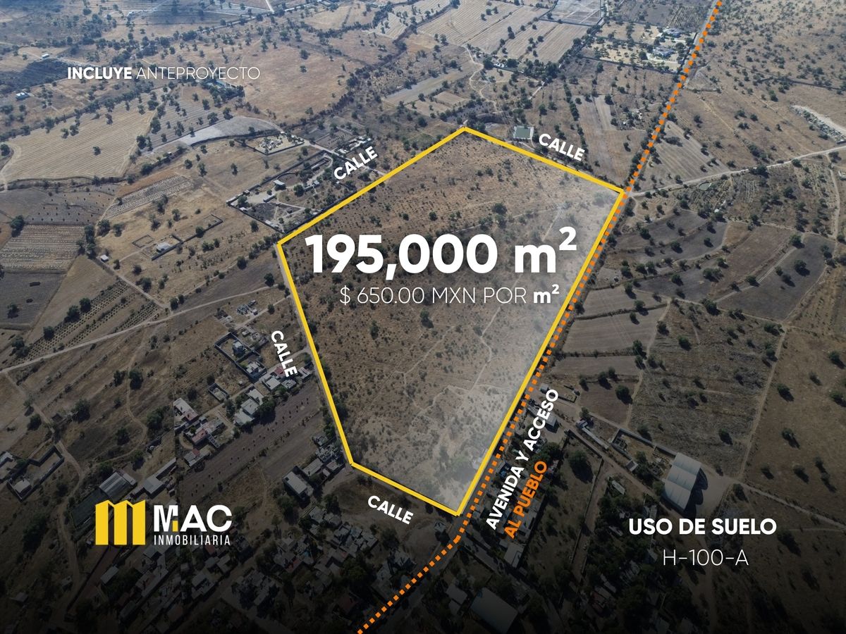 Terreno 19.5 hectáreas en venta en Teotihuacan - foto 1