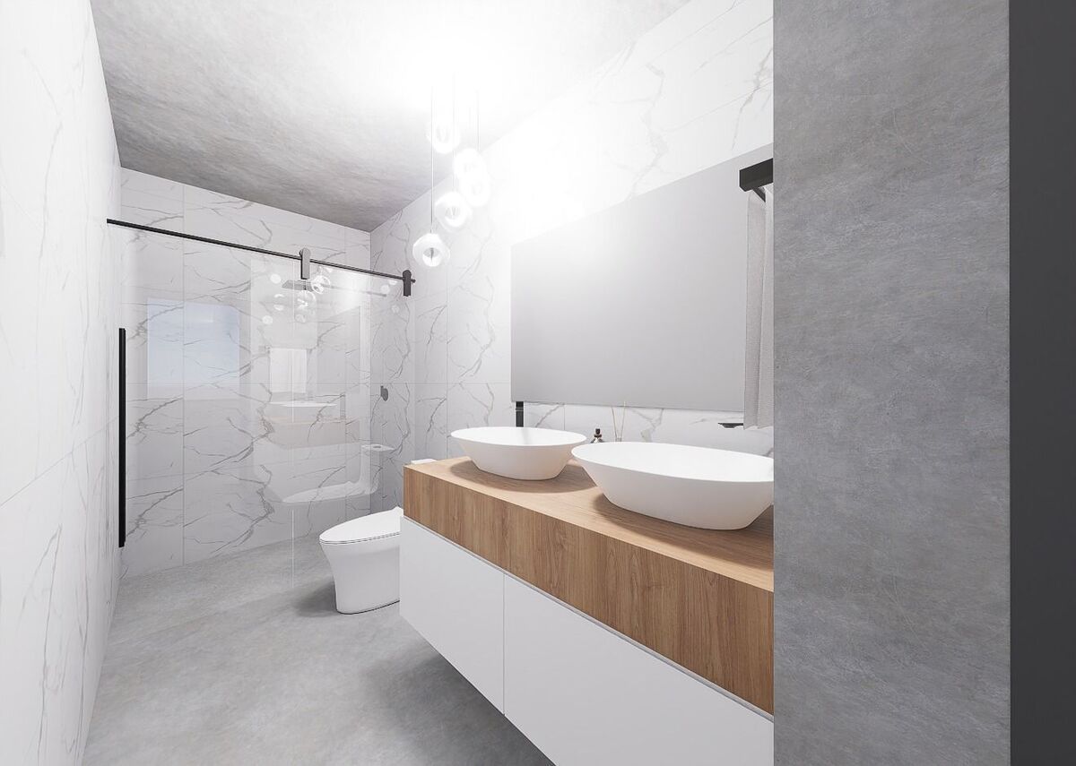 7 de 14: render baño