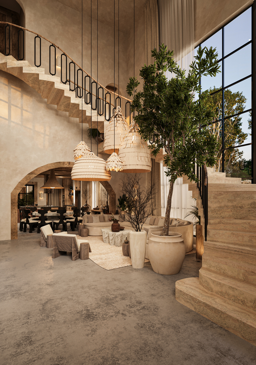 1 of 29: Double height great room and grand staircase