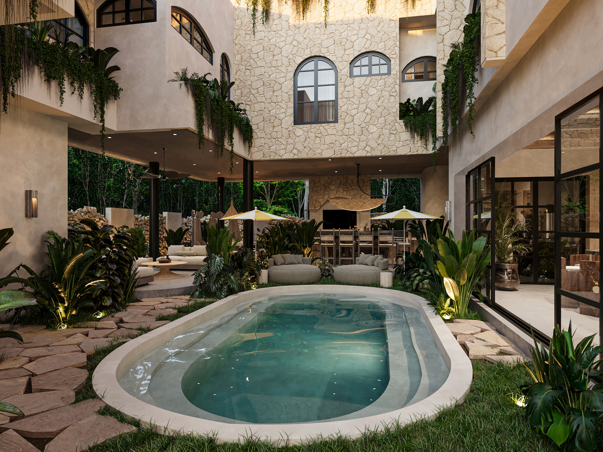 4 of 29: 34 meter long pool