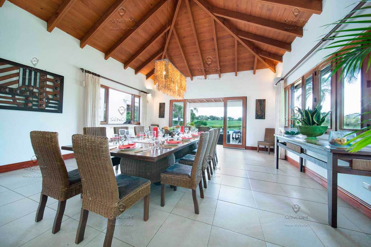 32 de 40: Villa con vista al golf en Casa de Campo 32