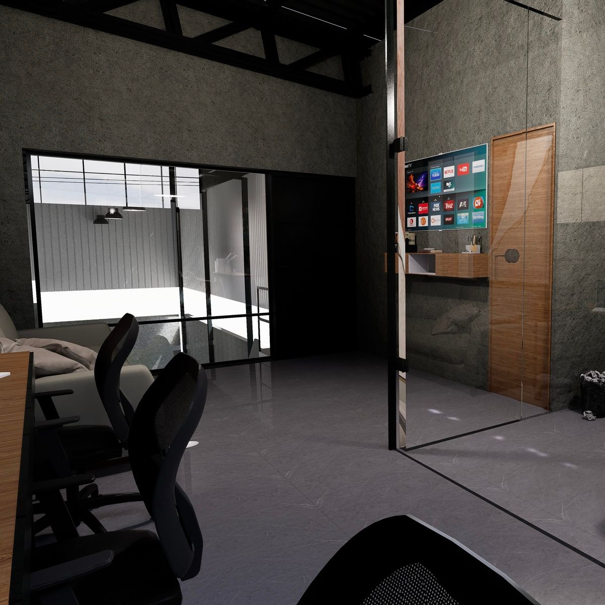 4 of 4: Área de oficinas