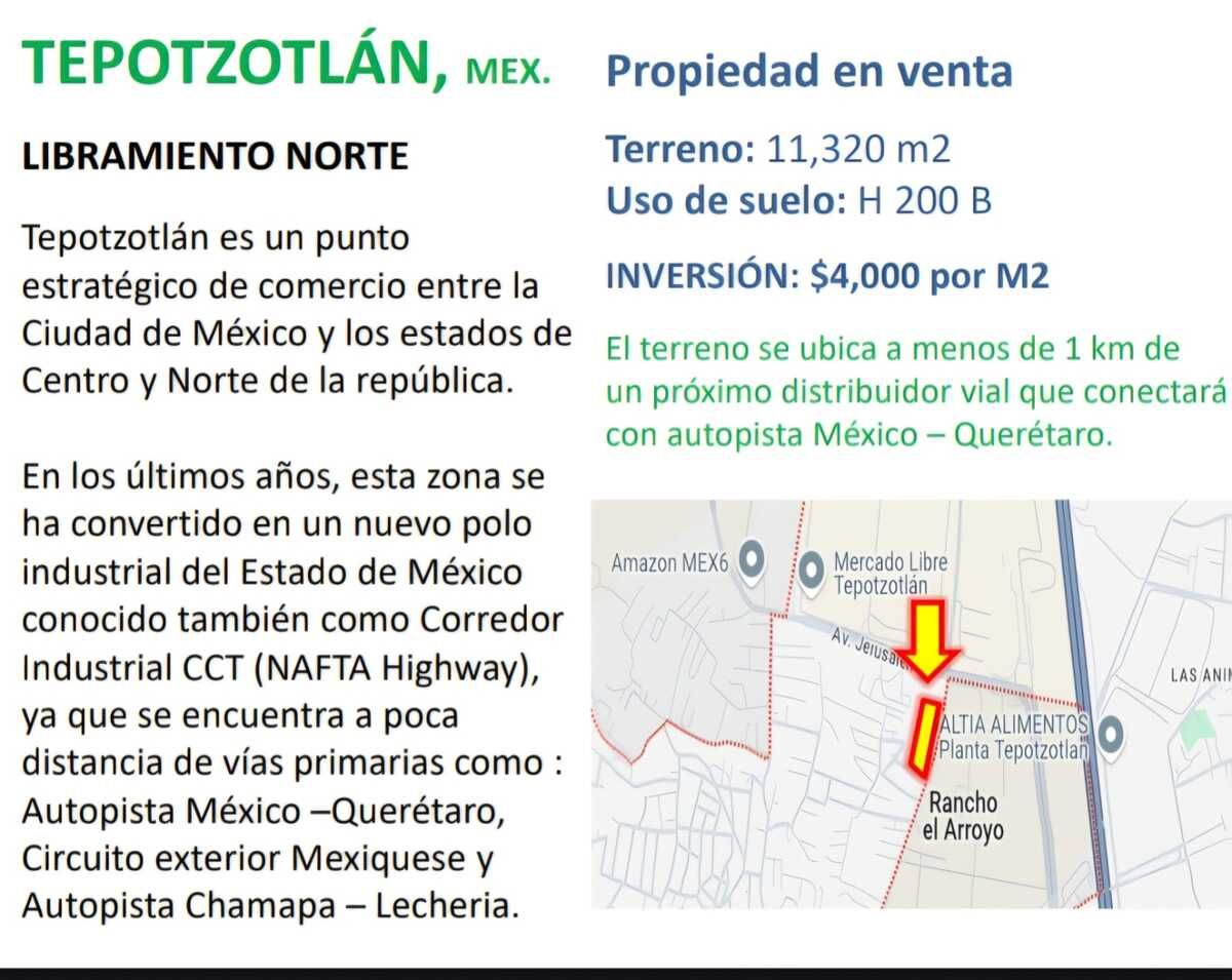 TERRENO EN VENTA TEPOTZOTLAN - foto 3