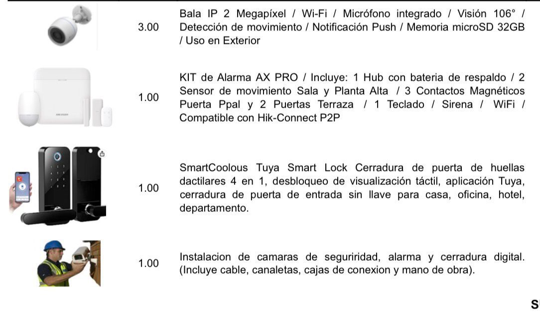 31 de 32: Equipamiento adicional