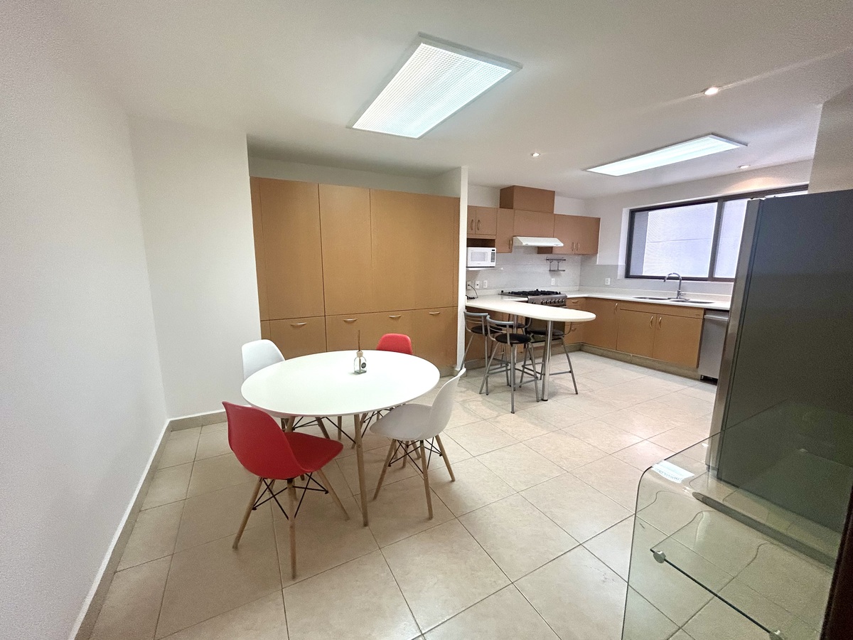 Departamento en Renta en Santa Fe La Loma con 3 Baños, 3 Recámaras y 286 Metros Cuadrados