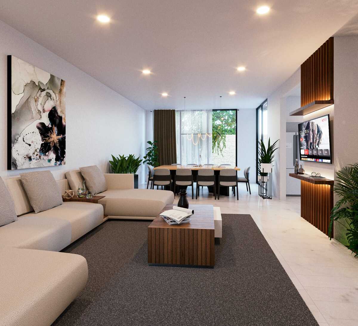 3 de 12: Sala y Comedor