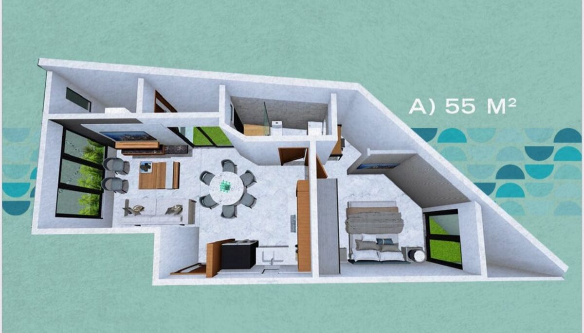 Apartamento em Lomas de Palmira, La Paz, foto 6 de 8