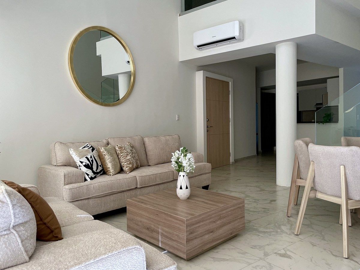 5 de 28: Sala-comedor a doble altura