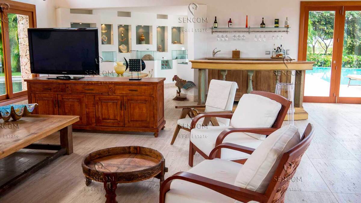 34 de 49: Villa Tropical con Vista al Golf y Mar en Cap Cana 34