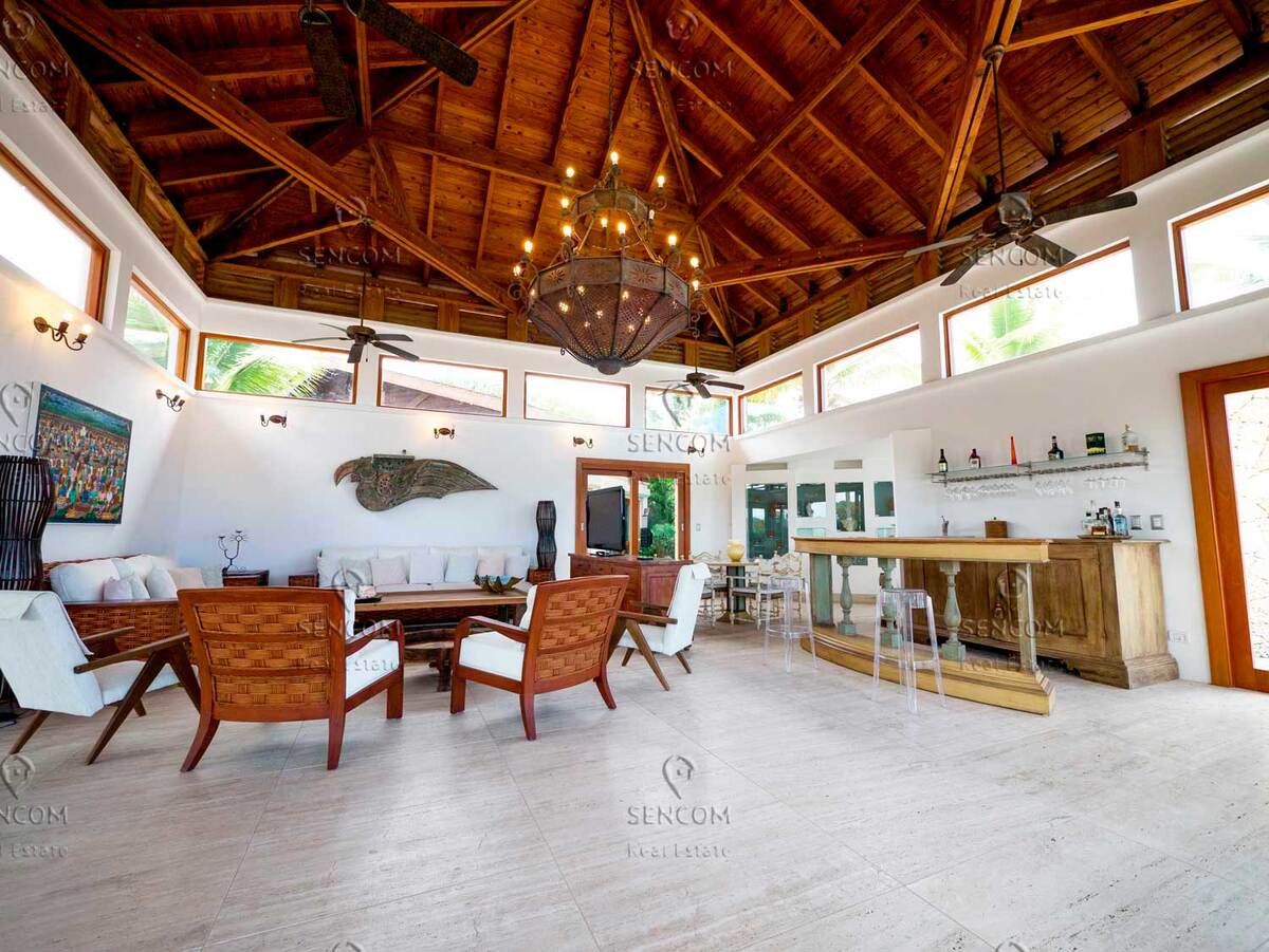 37 de 49: Villa Tropical con Vista al Golf y Mar en Cap Cana 37