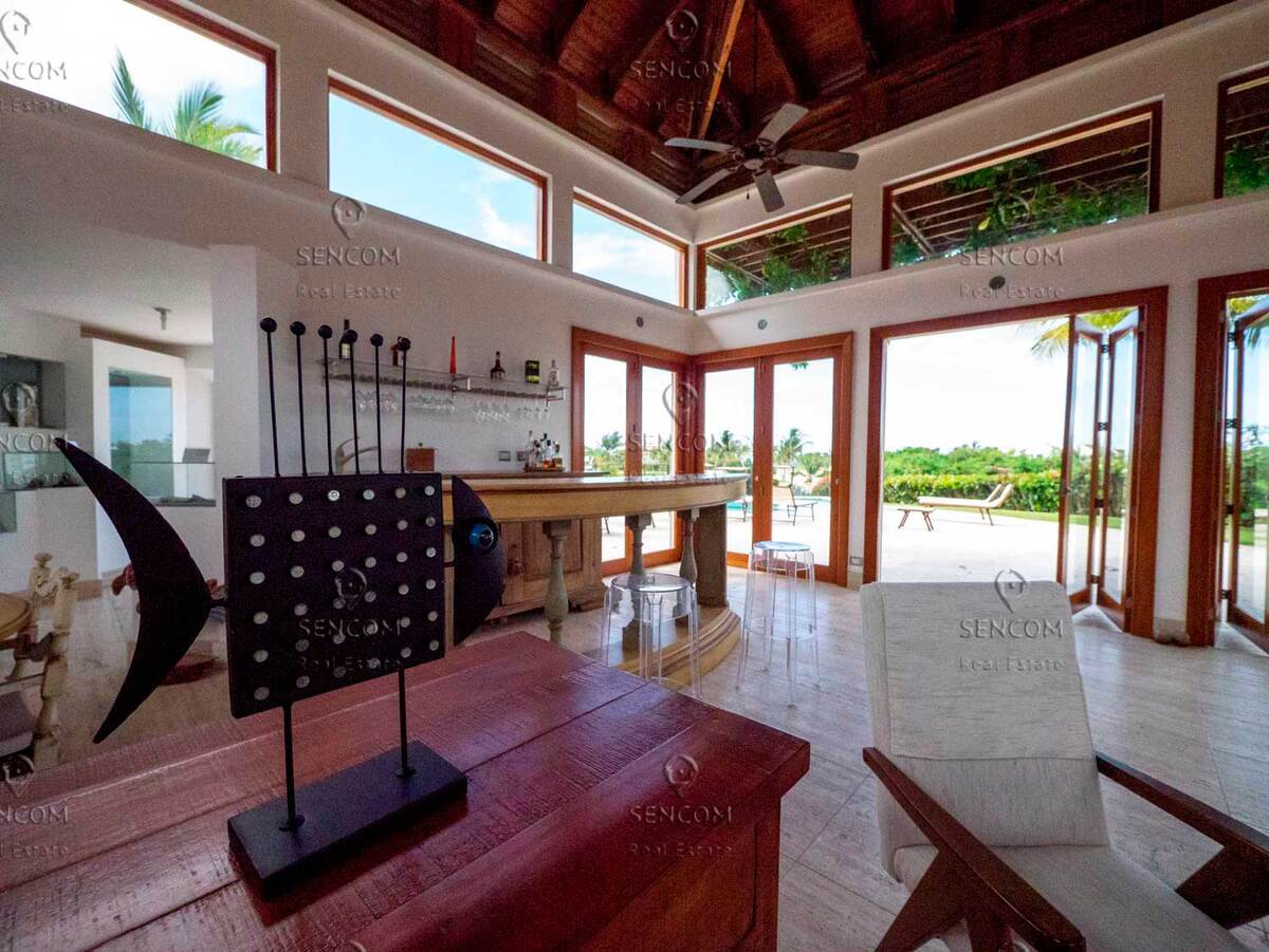 38 de 49: Villa Tropical con Vista al Golf y Mar en Cap Cana 38