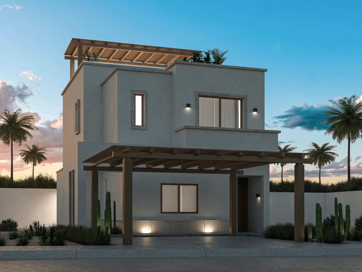 1 de 10: Fachada villa