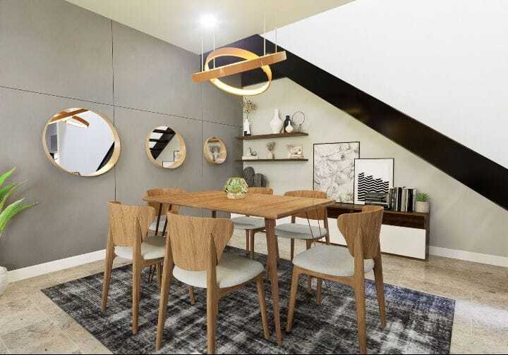 3 de 22: Comedor y escalera