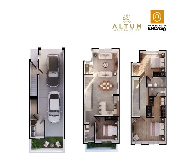 Preventa Casa en Altum Agua Caliente de 178 M2 de Construccion Desde
